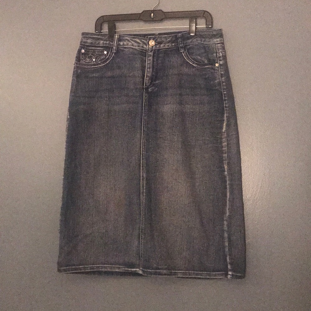 Jean skirt